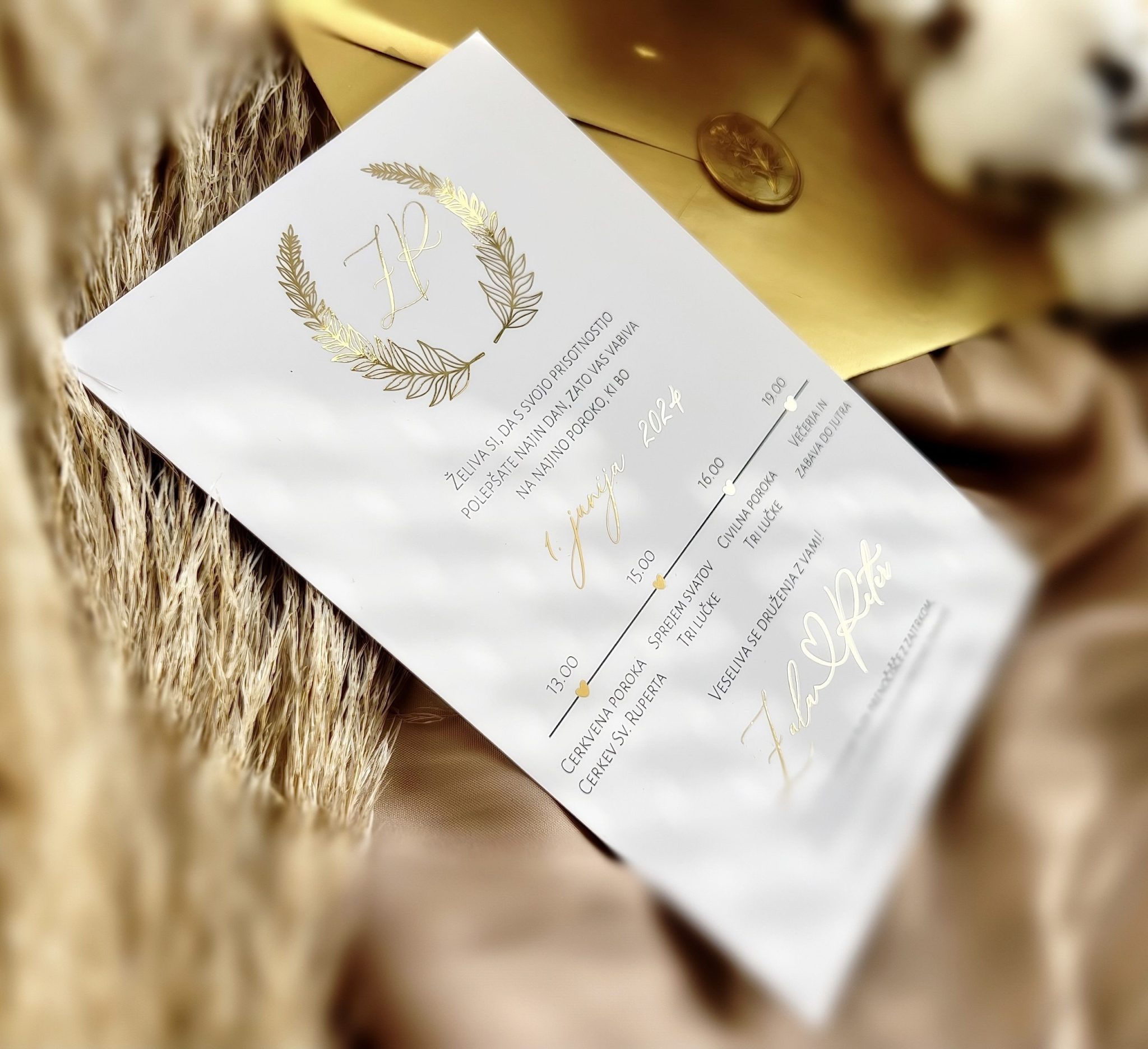 Kartica, potiskana na eni strani